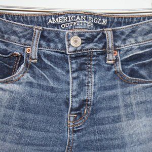 American Eagle Boy Crop Stretch Jeans